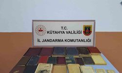 Kütahya'da tarihi eser operasyonu