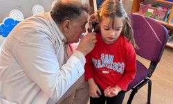Minik öğrencilere sağlık taraması