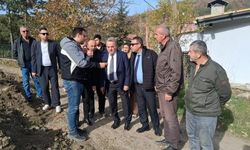 Muratdere Köyü içmesuyu hattı incelendi