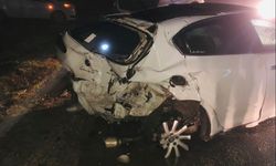 Sağanak yağış kaza getirdi