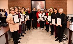 Tepebaşı’nda evde hasta bakımı eğitimi sona erdi