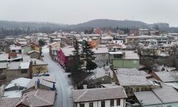 Kar yağışı Eskişehir'de başladı, kartpostallık görüntüler çıktı!