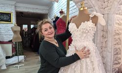 Eskişehir'de düğün sezonu için atölyelerde kış mesaisi