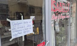 Eskişehirli esnaf kapıya bu yazıyı asıp gitti!