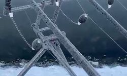 Eskişehirli maceracılar soğuğa meydan okudu: Oltalar bile buz tuttu!