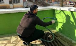 Köy camisinde gönüllü hizmet