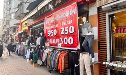 Eskişehir'de esnafın kış indirimine yoğun ilgi!