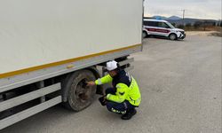 Bilecik’te kış lastiği denetimleri yapıldı