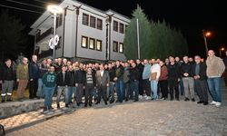 İnönü sakinlerinden Başkan Hamamcı’ya teşekkür ziyareti