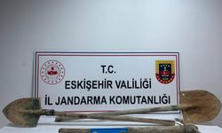 Eskişehir’de izinsiz define kazısına suçüstü!