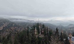 Bilecik’te etkili olan sis görsel şölen sundu