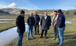 İnönü’de tarımda su yönetimi için saha incelemeleri yapıldı