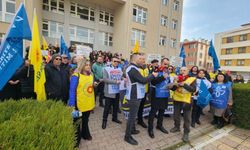 Eskişehir’de öğretmenler, Fatma Nur Çelik için yürüdü