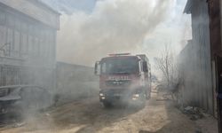 Baksan Sanayi Sitesi’nde depo yangını!