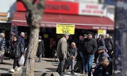 Eskişehir'de 'indirim' yazısını gören oraya koştu!