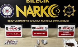 Bilecik'te yasaklı madde operasyonu