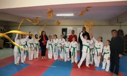 Çifteler’de kuşak sınavı heyecanı yaşandı