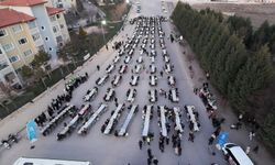 Eskişehir'de 3 bin kişi aynı sofrada buluştu