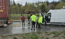 Eskişehir çevre yolunu kilitleyen kaza!