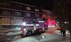 Eskişehir'de gece saatlerinde yangın paniği