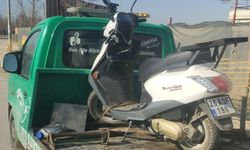 Eskişehir'de kaza: Motosikletli kurye otomobile çarptı