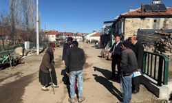 Evi yanan yaşlı kadın için seferberlik