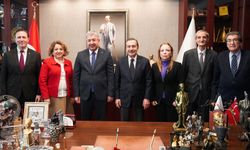 Vali Erdinç Yılmaz’dan Başkan Ataç’a ziyaret