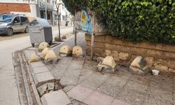 Eskişehir'de kaldırımlar parkura döndü!