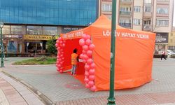 Eskişehir'de LÖSEV çadırı farkındalık yaratıyor
