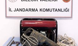 Bilecik'te izinsiz kazıya jandarma baskını: 2 gözaltı!