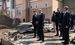 Vali Yılmaz'dan Alpu'ya ziyaret