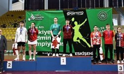 Eskişehir’de U17 Badminton Şampiyonası sona erdi