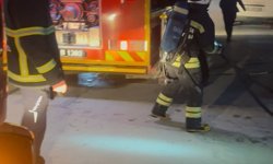 Eskişehir'de iş yer mutfağında yangın!