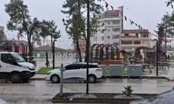 Nisan ayında lapa lapa kar yağdı!