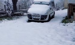 Bilecik bugün karla kaplandı!