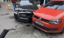 Eskişehir'de dikkatsizlik kazaya neden oldu: O anlar kameralara böyle yansıdı!