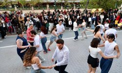 Odunpazarı'nda dans rüzgarı: Adalarda müzik hiç durmadı!