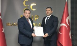 Bozüyük İlçe Başkanlığı’nda bayrak değişimi!