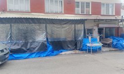 Eskişehir'de kaldırım kaldırım tamamen kapandı