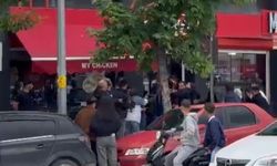 Eskişehir'de caddeyi karıştıran kavga: Yumruklar havada uçtu!