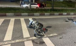 Bilecik'teki araçla motosiklete çarptı: Sürücüsü ağır yaralandı