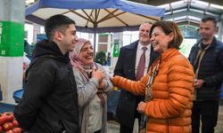 Eskişehir’de bayram öncesi pazar ziyareti