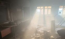 Bilecik’te Meslek Yüksekokulunda yangın paniği