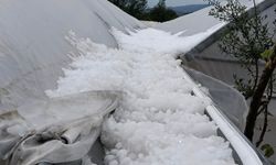 Eskişehir ilçesini dolu vurdu!
