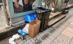 Eskişehir'de çöp kenarındaki atıklar kirliliğine neden oluyor