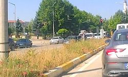 Eskişehir'de yaya geçidinde ilginç kaza: Yaşlı kadın yürümeye devam etti