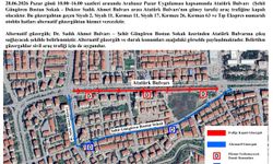 Eskişehir'de yarın trafiğe çıkacaklar dikkat: İşte kapanacak yol ve değişen hatlar!