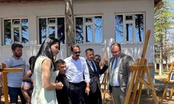 Bolvadin’de resim sergisi büyük ilgi gördü