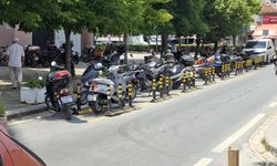 Eskişehir'de ilginç manzara: Dubalar var, motosikletler de var!