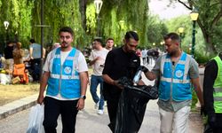 Eskişehir'de AK Gençlik'ten temiz çevre için örnek hareket